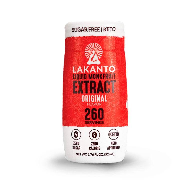 Lakanto Monkfruit Extract Drops Original 1.76 oz (52 ml)