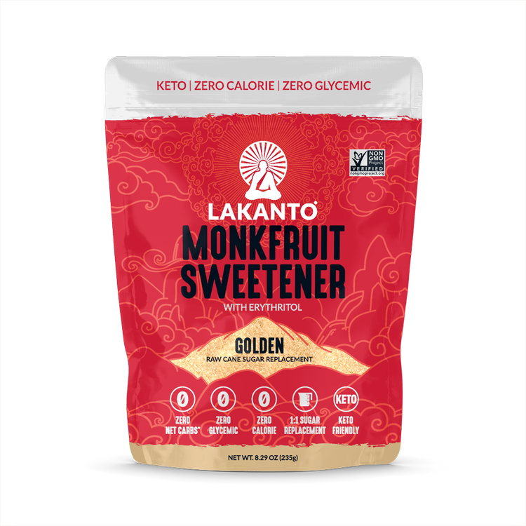 Lakanto Monkfruit Sweetener Golden 1/2 lb (235 gr)