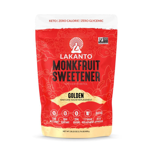 Lakanto Monkfruit Sweetener Golden 2 lb (800 gr)