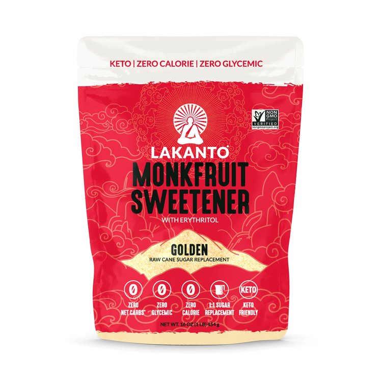 Lakanto Monkfruit Sweetener Golden 1 lb (454 gr)